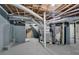 Unfinished basement with visible piping and mechanical equipment at 5942 Morgan Rd, Atlanta, GA 30340