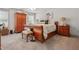 Cozy bedroom featuring a wooden bed frame, wardrobe and bedside tables at 110 White Oak Trl, Cumming, GA 30028