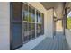 Charming front porch featuring detailed trim work and a cozy outdoor ambiance at 1331 Windage Sw Ct, Marietta, GA 30008