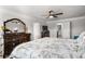 This main bedroom features crown molding, neutral walls, and carpet flooring at 4568 Mantova Dr, Buford, GA 30519