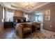 Spacious primary bedroom with an open layout, great natural light, and stylish decor at 3482 Willow Meadow Ln, Douglasville, GA 30135