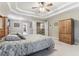 A primary bedroom features trey ceilings, carpet, and ample storage at 358 Nature Brook Se Walk, Smyrna, GA 30082