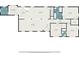 Layout of the home's main level showing rooms and their dimensions at 504 Baltimore Sw Ave, Lilburn, GA 30047