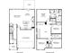 This is the home's floor plan showcasing a two car garage, patio and primary suite at 2762 Aralynn Way, College Park, GA 30337