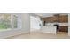Open-concept kitchen with stainless steel appliances and a center island at 2764 Aralynn Way, College Park, GA 30337
