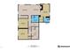 Detailed first floor plan showcasing bedroom, bathroom, Gathering room, and living room dimensions and layout at 2585 Acorn Ne Ave, Atlanta, GA 30305