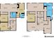 Detailed floor plans showcasing dimensions and layouts for both the first and second floors at 2585 Acorn Ne Ave, Atlanta, GA 30305