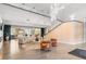 Elegant lobby with comfortable seating, fireplace, stairs and contemporary design at 711 Cosmopolitan Ne Dr # 347, Atlanta, GA 30324
