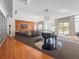 Spacious lounge featuring a grand piano, comfortable seating area, and stylish decor at 711 Cosmopolitan Ne Dr # 347, Atlanta, GA 30324