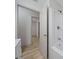 Bright bathroom features a tub and shower combo and leads to additional bedrooms at 3452 Ridgecrest Dr, Powder Springs, GA 30127
