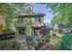 Charming backyard featuring a quaint patio, cozy seating and beautiful landscaping creating a serene retreat at 2008 Falcon Glen Ct, Alpharetta, GA 30022