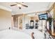 Spacious main bedroom suite with workout area, TV and ample space for relaxing at 320 Town Center Ave # U206B, Suwanee, GA 30024