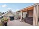 Rooftop patio with a grill, outdoor seating, hot tub, and overhead cover at 320 Town Center Ave # U206B, Suwanee, GA 30024