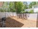 Backyard area with fence, ideal for outdoor activities and privacy at 3860 Carlton Dr, Atlanta, GA 30341
