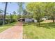 Charming front yard with a brick driveway and well-maintained landscaping at 3860 Carlton Dr, Atlanta, GA 30341