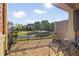 Charming brick patio surrounded by lush greenery, offering an inviting outdoor space at 2550 Ballantrae Cir, Cumming, GA 30041