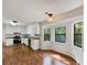 Bright kitchen featuring stainless steel appliances and a breakfast nook at 325 Summertown Dr, Stockbridge, GA 30281