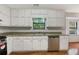 Well-lit kitchen showcases stainless steel dishwasher and granite countertops at 325 Summertown Dr, Stockbridge, GA 30281