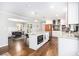 Bright kitchen with stainless steel appliances and a marble countertop island at 1931 Mceachern Manor Sw Dr, Marietta, GA 30064