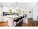 Bright kitchen with stainless steel appliances and a marble countertop island at 1931 Mceachern Manor Sw Dr, Marietta, GA 30064