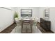 Elegant dining room features a stylish table and buffet at 3826 Ensign Dr, Chamblee, GA 30341