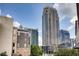 This city view highlights luxury apartment with a sprawling skyline at 384 16Th Nw St # 1, Atlanta, GA 30363