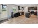 Well-lit kitchen features stainless steel appliances and an island at 1439 Veranda Ln, Mcdonough, GA 30253