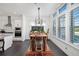 Bright dining area features lots of natural light and view to kitchen at 4068 Allegretto Se Cir # 10, Atlanta, GA 30339