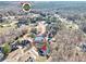 An aerial view of a charming neighborhood, showcasing the community's layout and proximity to local schools at 4111 Alayna Lee Cir, Mcdonough, GA 30252