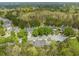 An aerial view of a community showing tree coverage and the layout of the neighborhood at 3795 Soapstone Rd, Decatur, GA 30034