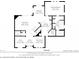 Layout of the main level, featuring a living room, kitchen, dining room, foyer, study, and primary bedroom with bath at 4114 Bigsage Dr, College Park, GA 30349