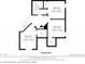 A floor plan of the second level, including 3 bedrooms and closets at 4114 Bigsage Dr, College Park, GA 30349