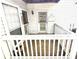 Outdoor patio featuring white railing, offering a cozy spot for relaxation at 703 Gettysburg Pl, Atlanta, GA 30350