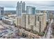 A multi-story building with parking and city views at 1101 Juniper Ne St # 415, Atlanta, GA 30309