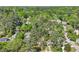 Aerial view of a home nestled among lush trees in a quiet residential neighborhood at 1015 S Candler St, Decatur, GA 30030