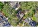Aerial view of the house showcasing the roof and tree coverage at 1015 S Candler St, Decatur, GA 30030