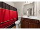 Bathroom features sleek fixtures, a large shower and a vanity at 2881 Terra View Sw Dr, Lilburn, GA 30047