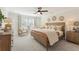 Airy and bright main bedroom suite with ample natural light and decorative accents at 440 Carrera Ln, Acworth, GA 30102
