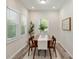 Bright dining area with modern table and chairs, perfect for Gathering meals at 531 Roy Sw St, Atlanta, GA 30310