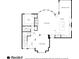 First floor layout featuring an office, kitchen, living room, and dining room at 2537 Thompson Ne Rd, Brookhaven, GA 30319
