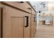 Close-up view of modern kitchen cabinets with sleek hardware, offering ample storage space at 432 Carrera Ln, Acworth, GA 30102