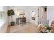 Cozy home office area with a desk, chair, and a comfortable reading chair at 432 Carrera Ln, Acworth, GA 30102