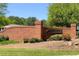 Classic brick entrance sign, nestled in greenery, welcomes you to the Westchester community at 4140 Westchester Ne Xing, Roswell, GA 30075