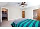 Bright bedroom includes ensuite bathroom and large walk in closet at 1000 Holly St, Canton, GA 30114