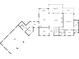 Detailed floor plan showcasing layout of the home, including dimensions and room names at 1000 Holly St, Canton, GA 30114