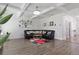 Comfortable living room with hardwood floors and plenty of space at 265 Lily Cove Dr, Loganville, GA 30052