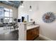 Open-concept living space includes kitchen bar and plenty of natural light at 572 Edgewood Ne Ave # 301, Atlanta, GA 30312