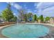 Community splashpad offers a fun and refreshing recreational space for residents to enjoy during warmer days at 6425 Bellmoore Park Ln, Johns Creek, GA 30097