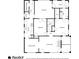 Detailed floor plan showcasing the layout with kitchen, bedrooms, living room, and outdoor screened porch at 4 Arc Ne Way, Atlanta, GA 30305