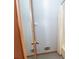 Bathroom with shower and curtain. Features tile flooring and an air vent at 4020 Cranwood Dr, Atlanta, GA 30349